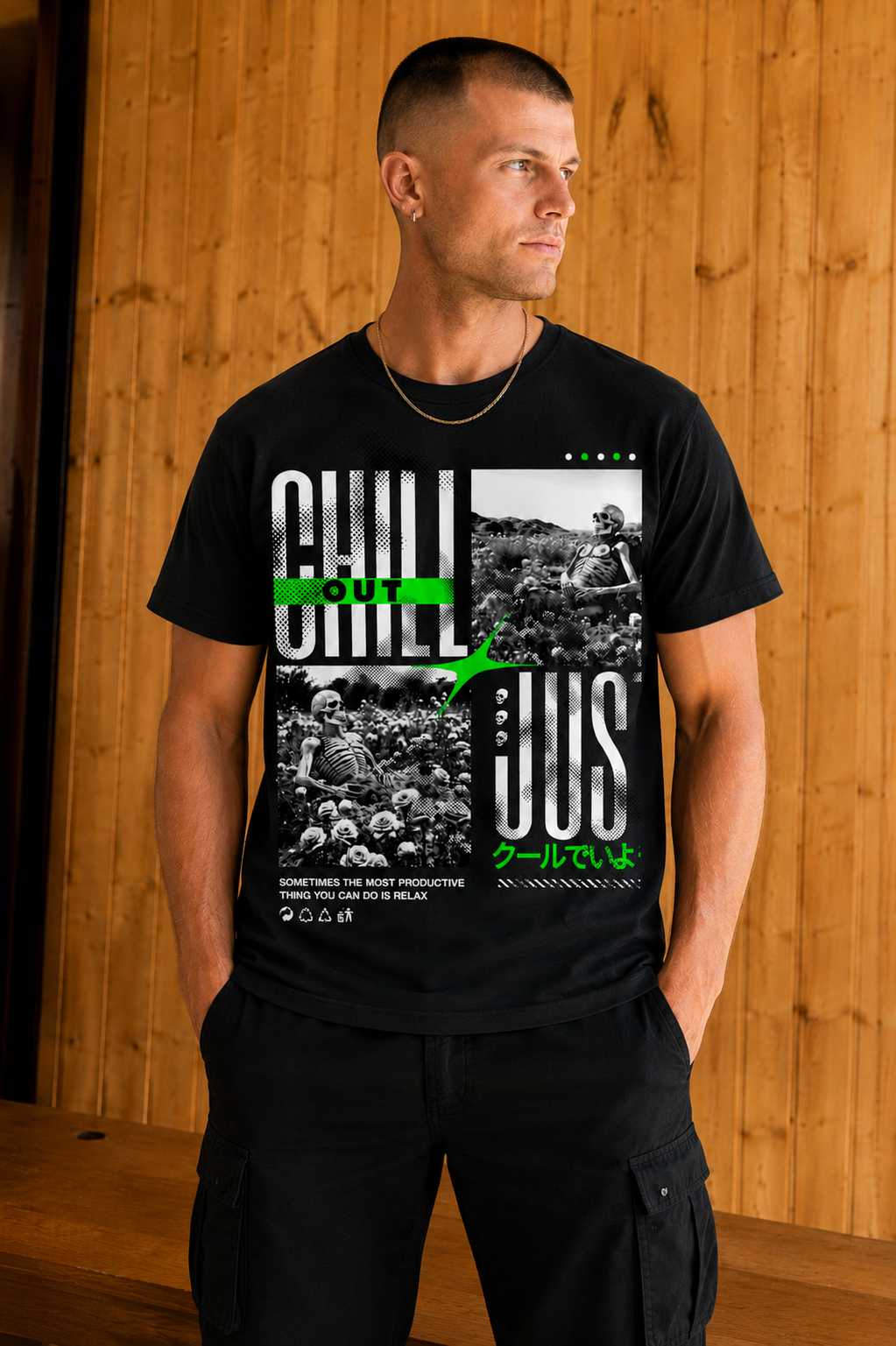 Chill Out Oversized Tee
