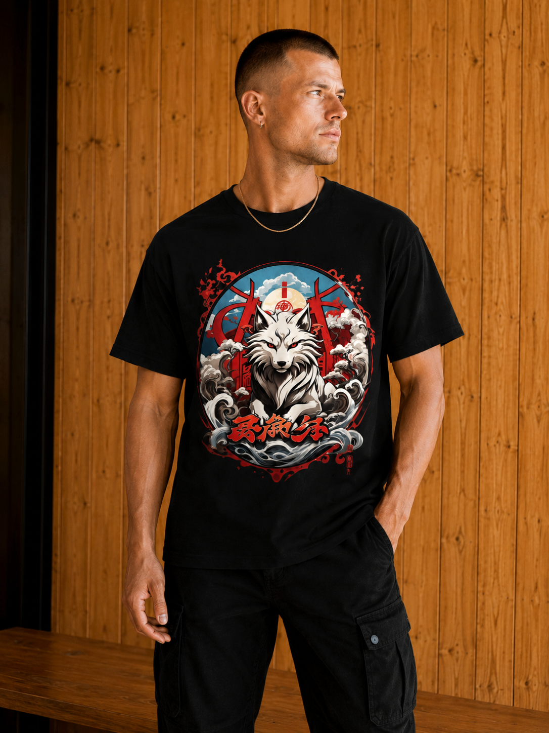 Kitsune Spirit Anime Tee