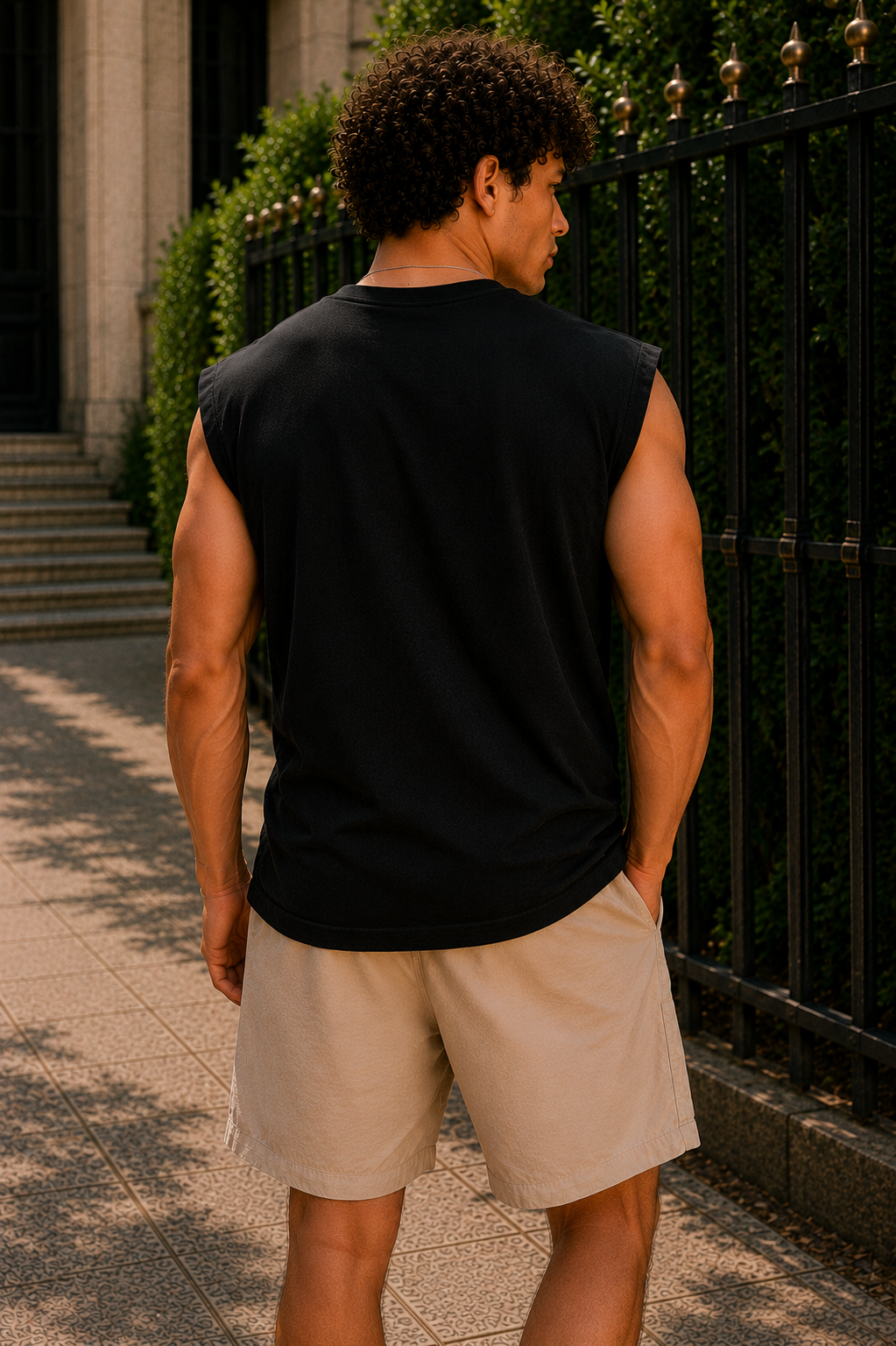 Street Cartoon Tank Top
