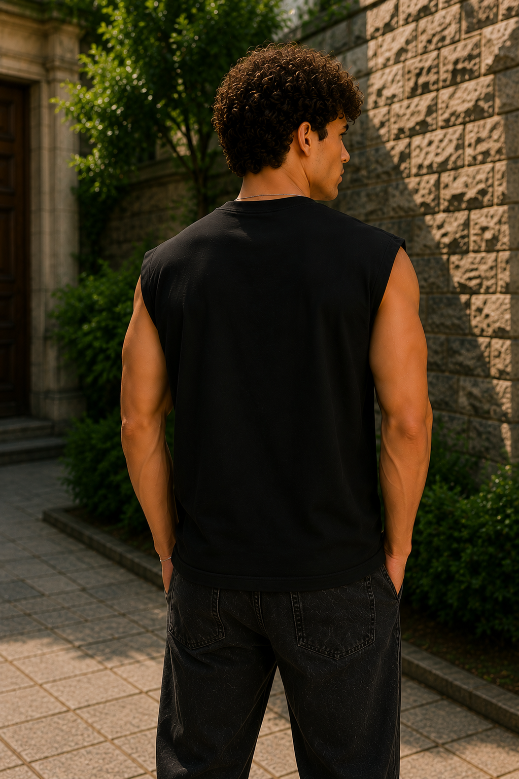 Skull Rose Tank Top