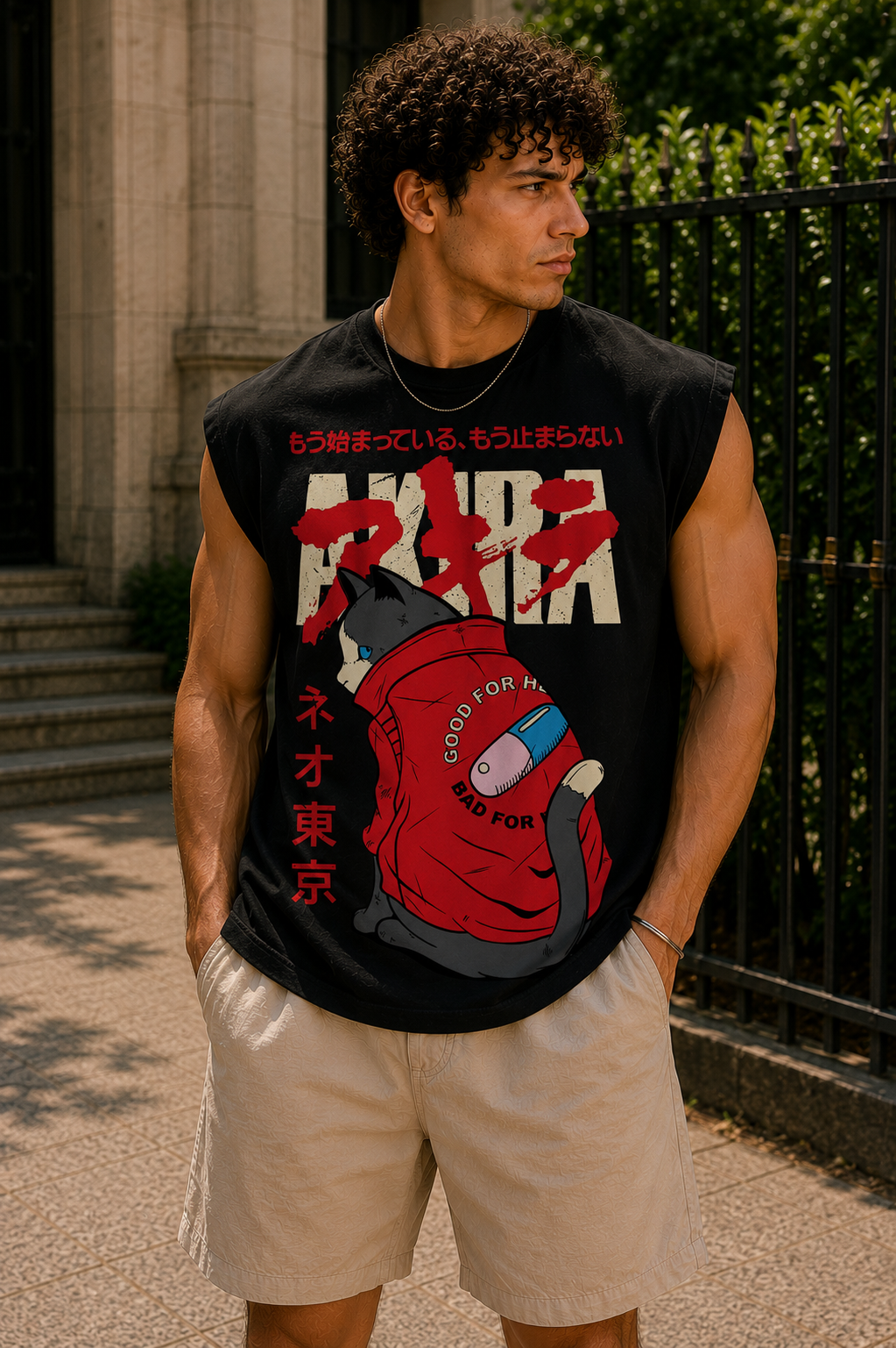 Tokyo Cat Tank Top