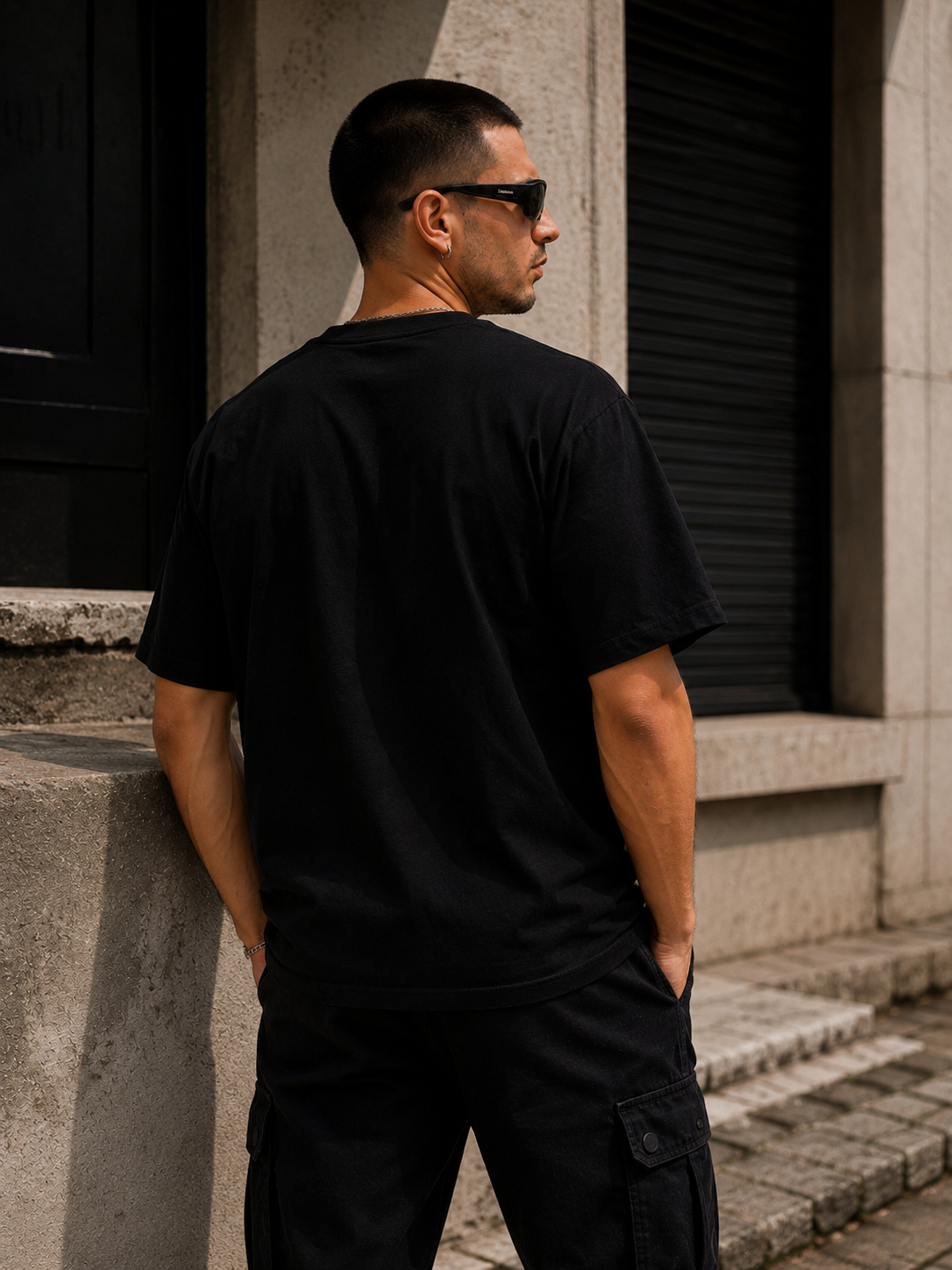 Bloods Skull Chain Tee