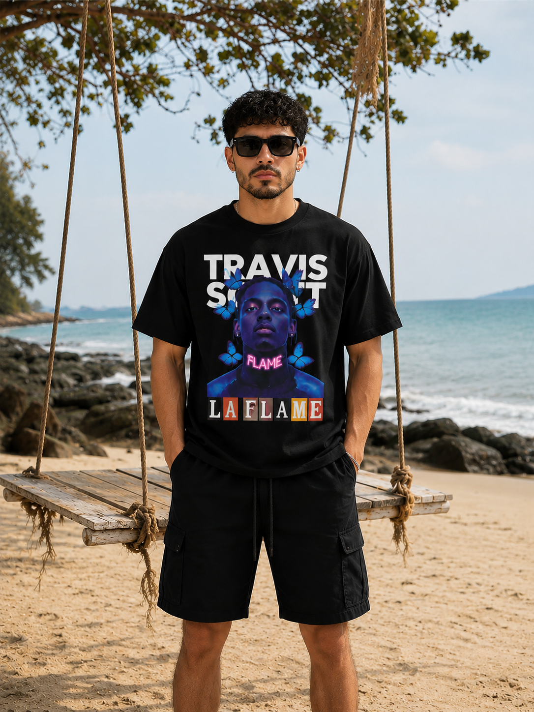 Travis Scott La Flame Tee