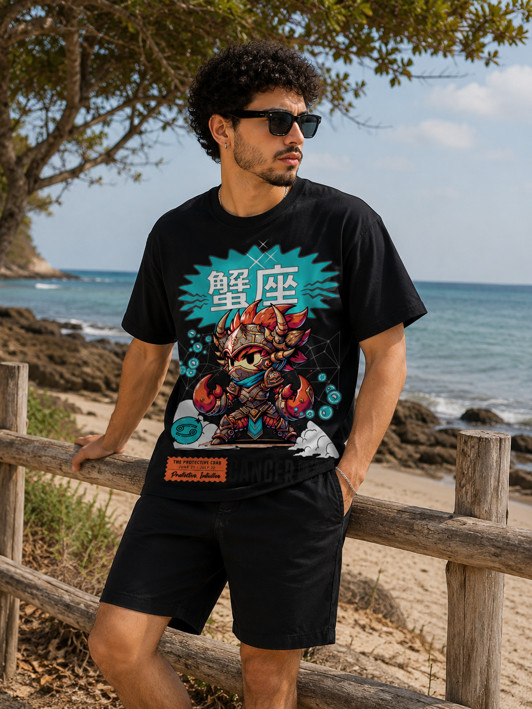 Cancer Zodiac Warrior Tee