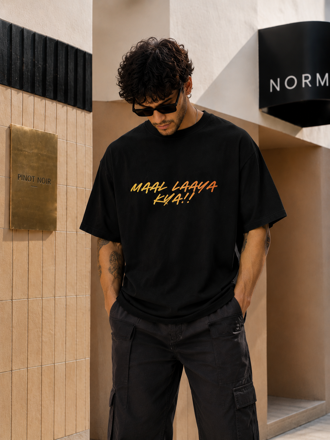25 Din Mah Paisa Double Tee