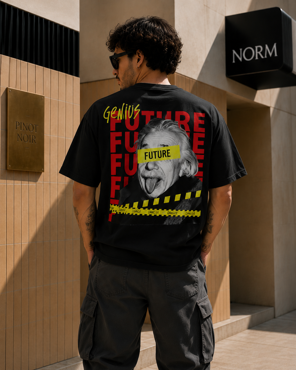 Genius Future Einstein Tee