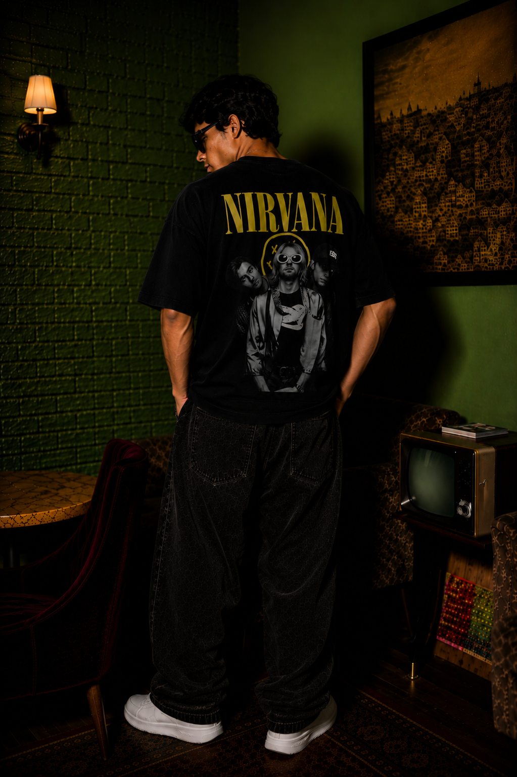 Nirvana Band Photo Tee