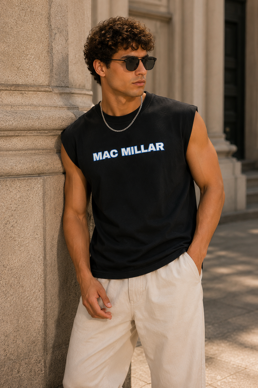 Mac Miller Photo Backprint Tank