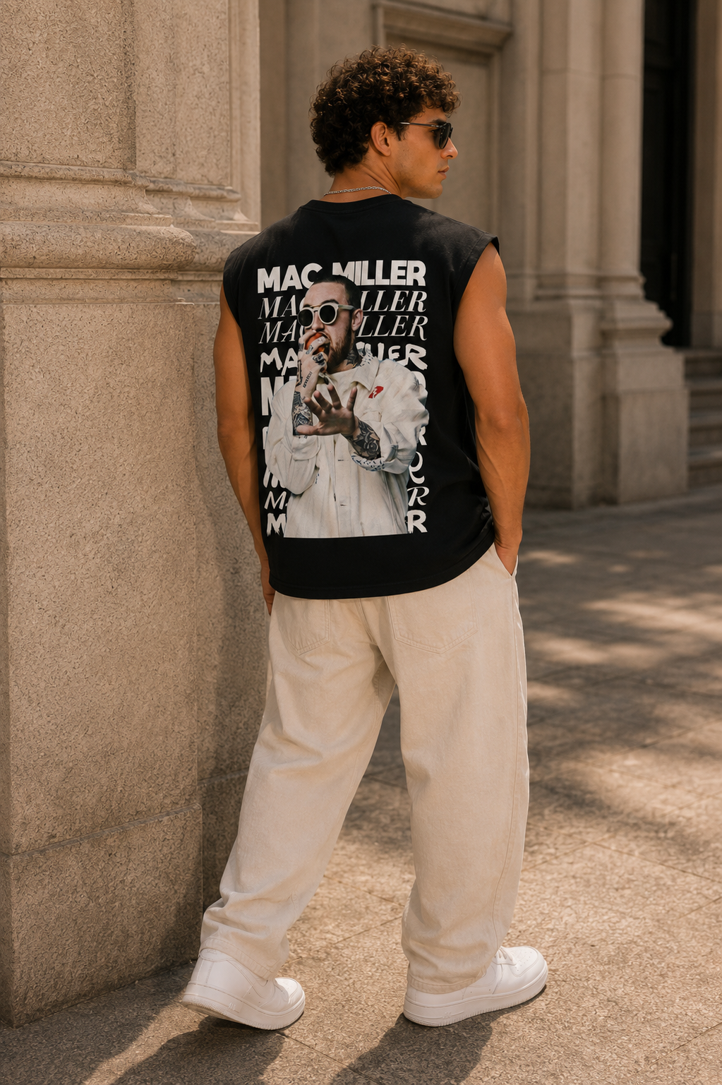Mac Miller Photo Backprint Tank