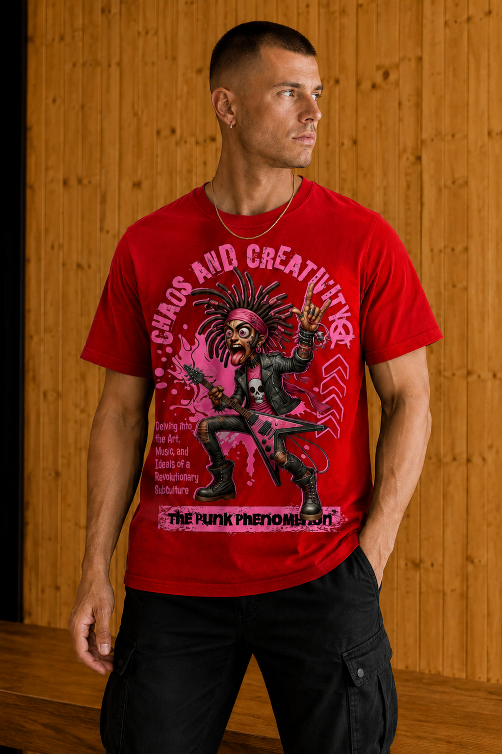 Chaos & Creativity Punk Tee-3