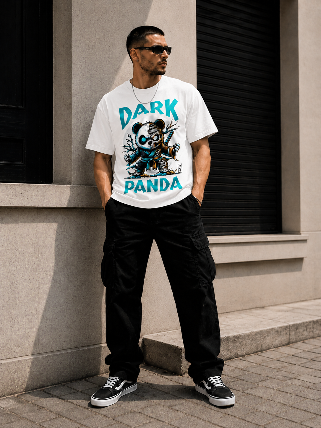 Dark Panda Ninja Tee-4